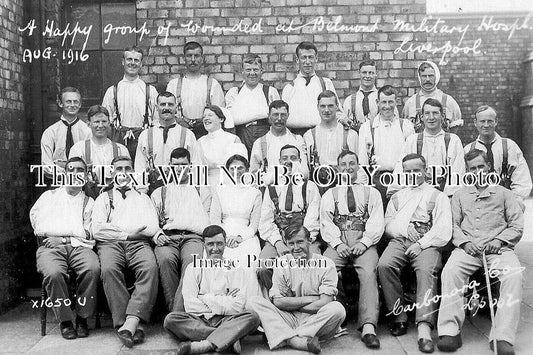 LA 5854 - Belmont Military Hospital Group, Liverpool, Lancashire