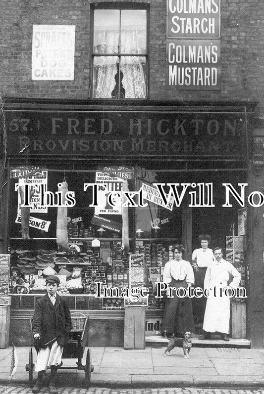 LA 5859 - Fred Hickton Grocers Shop, Greenheys, Manchester