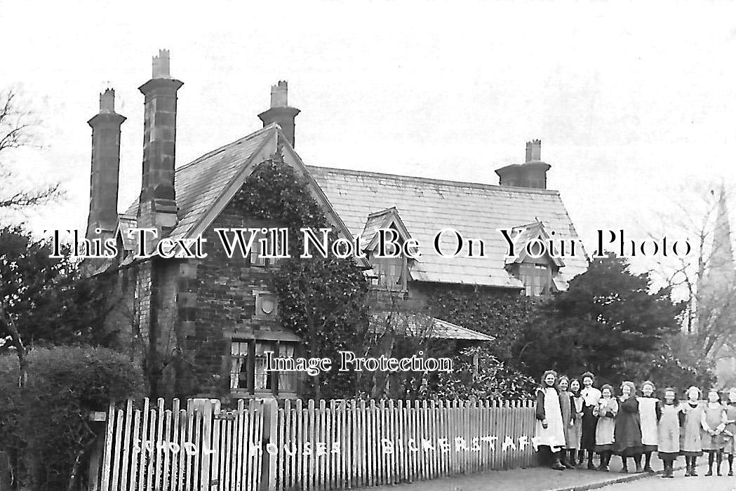 LA 5867 - School House, Bickerstaffe, Lancashire c1912