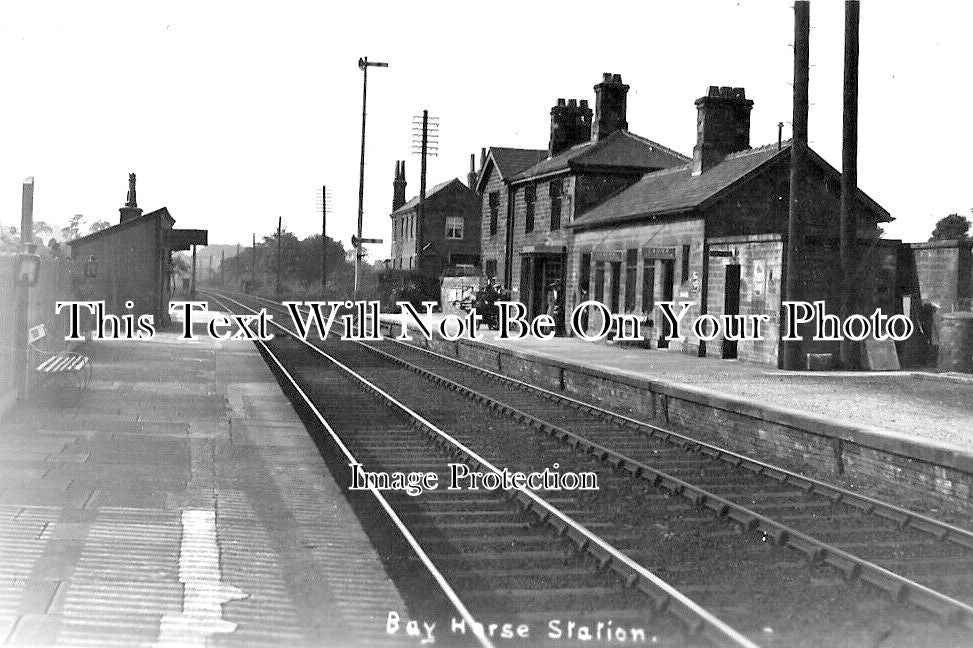 LA 5883 - Bay Horse Railway Station, Lancashire