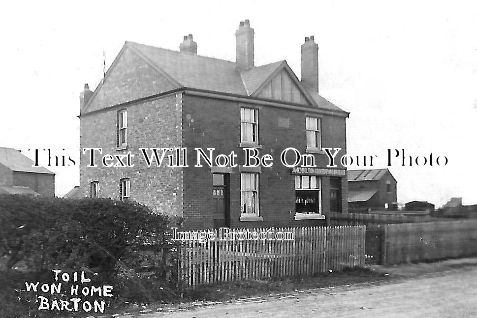 LA 5911 - Toil Won Home, Barton, Lancashire c1909