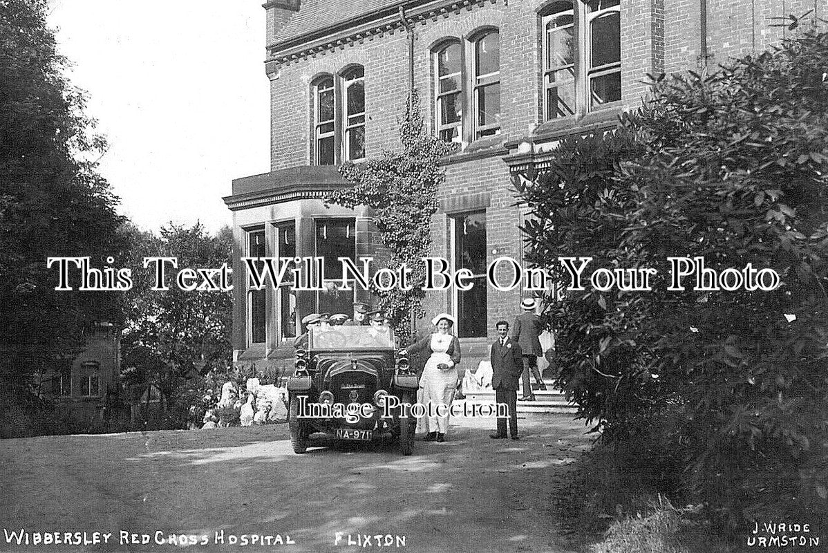 LA 5918 - Wibbersley Red Cross Hospital, Flixton, Lancashire c1917