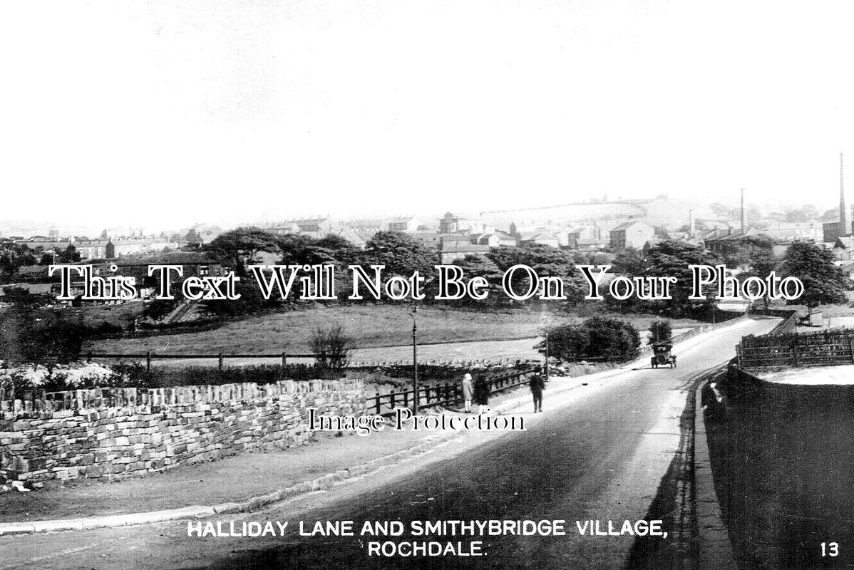 LA 5926 - Halliday Lane & Smithybridge Village, Rochdale, Lancashire