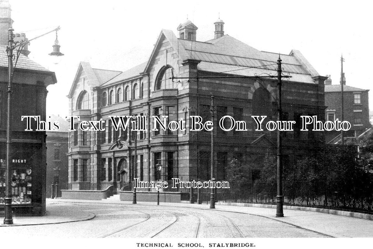 LA 5938 - Technical School, Stalybridge, Manchester, Lancashire c1913