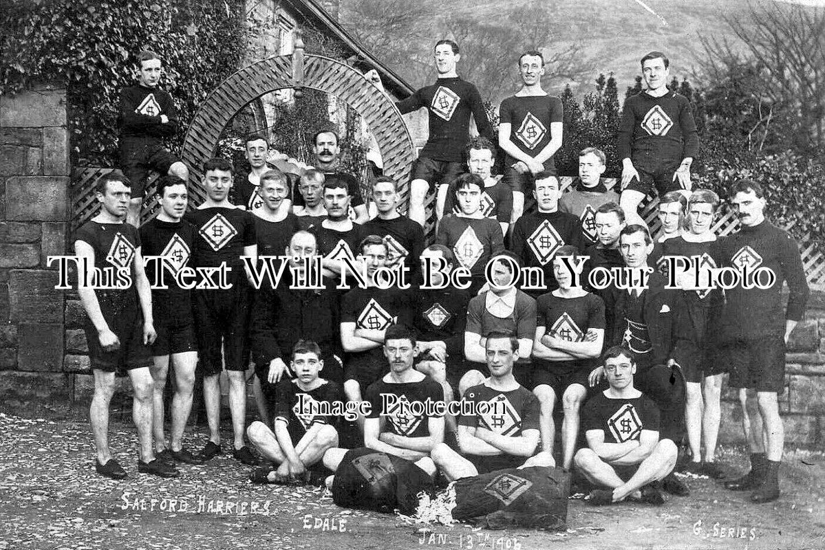 LA 5952 - Salford Harriers, Edale, Manchester, Lancashire 1906