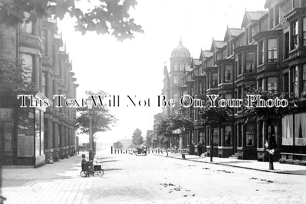 LA 5969 - Regent Road, West End, Morecambe, Lancashire c1923