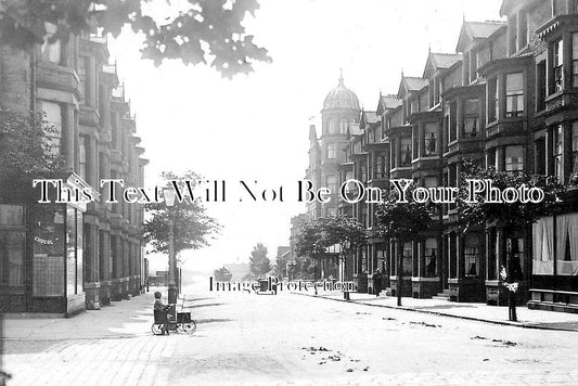 LA 5969 - Regent Road, West End, Morecambe, Lancashire c1923