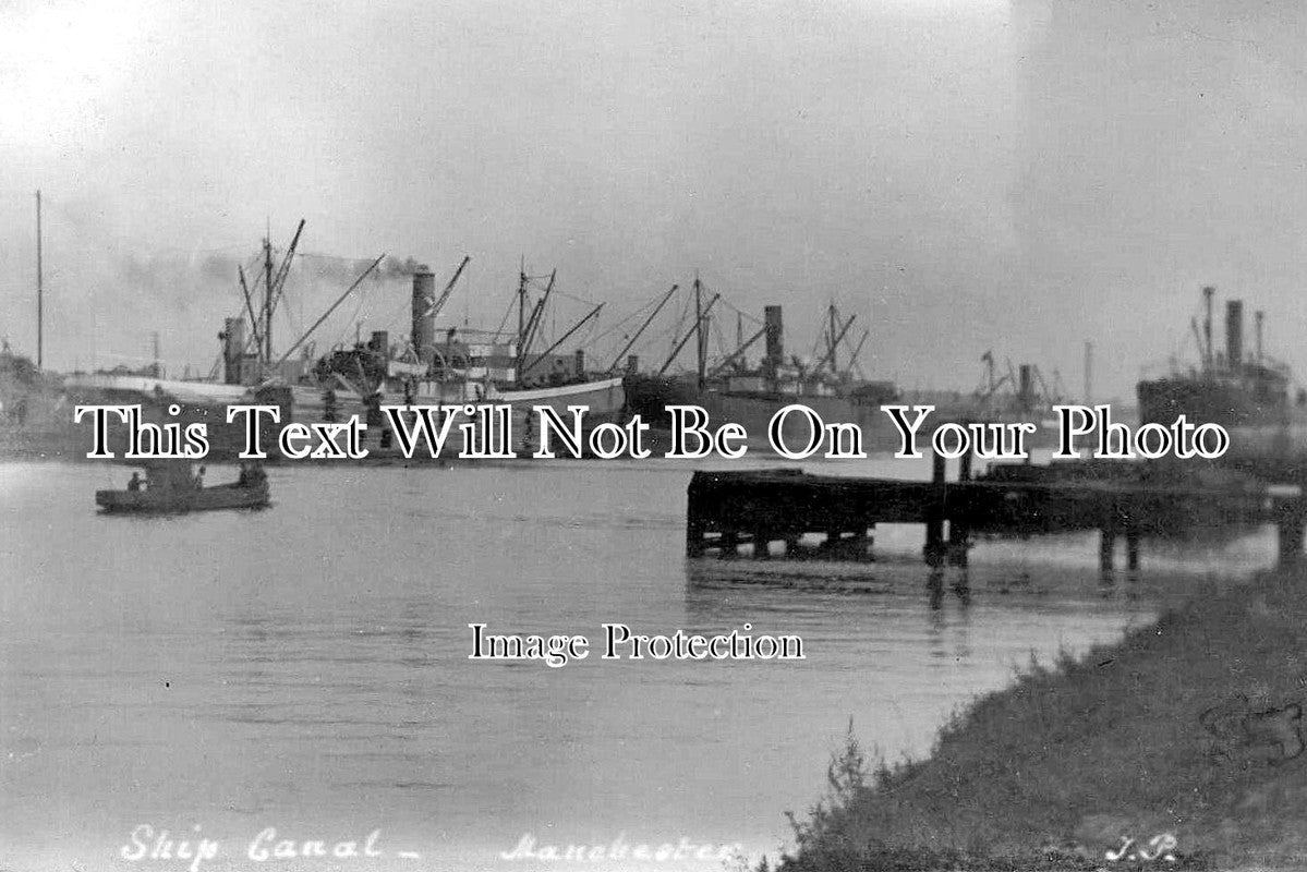 LA 5991 - Manchester Ship Canal, Lancashire c1905