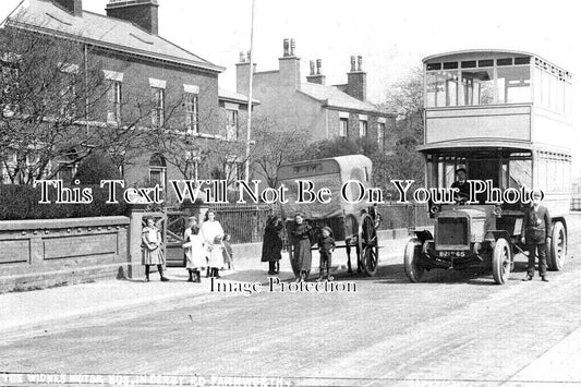 LA 6006 - The Widnes Motor Bus, Derby Road, Farnworth, Manchester c1909