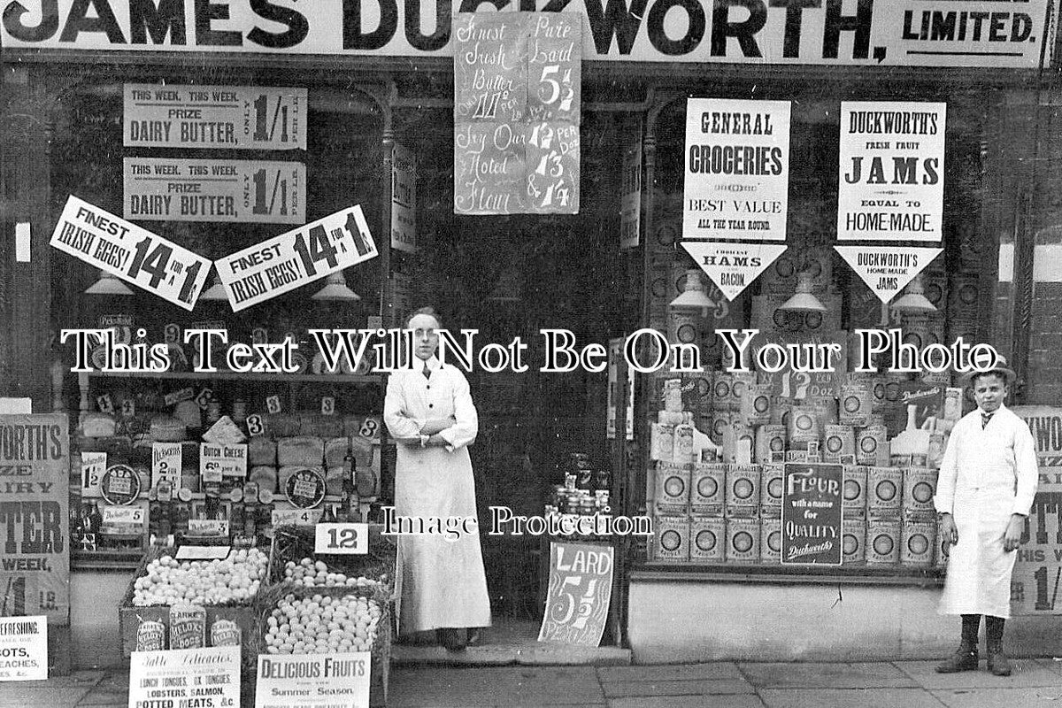 LA 6010 - James Duckworth Shop Front, Rochdale, Lancashire