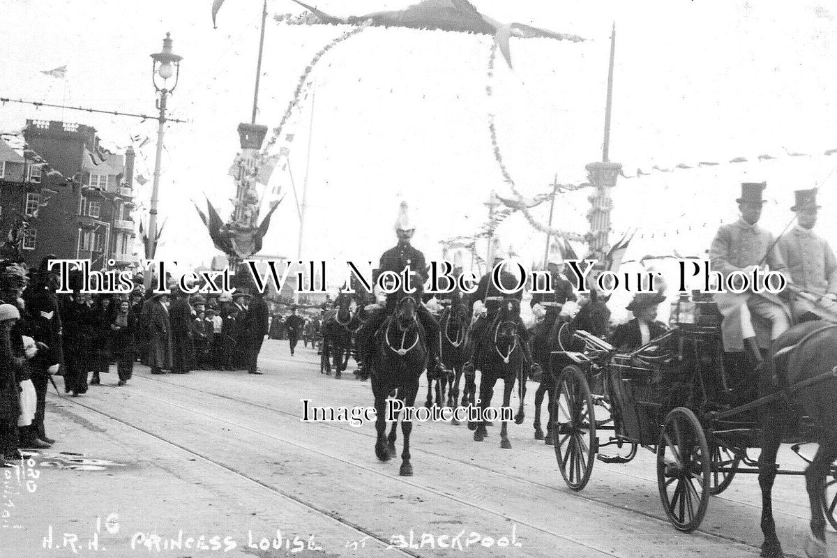 LA 6037 - HRH Princess Louise At Blackpool, Lancashire