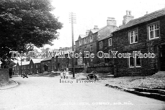 LA 6043 - Church View, Gisburn, Clitheroe, Lancashire c1913