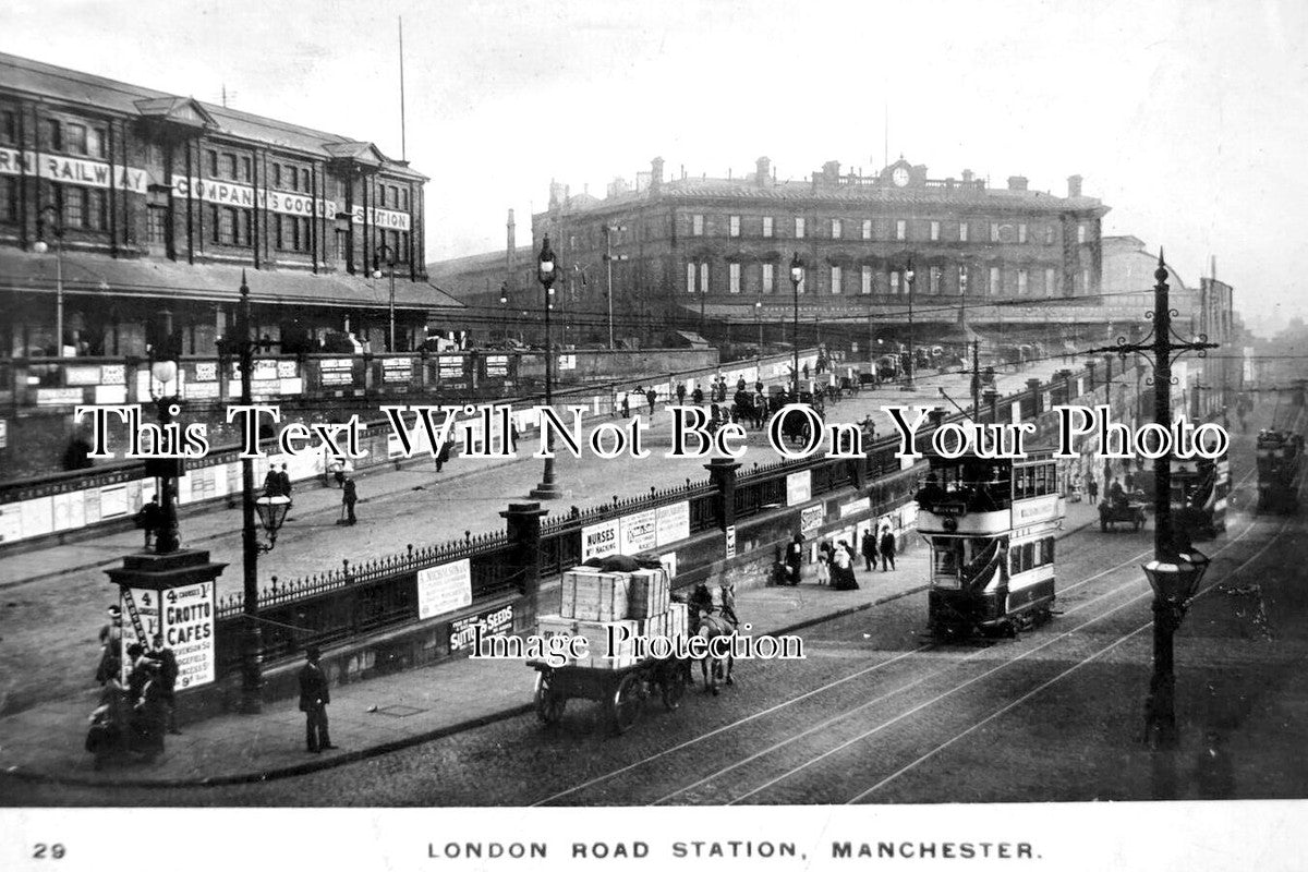 LA 6047 - London Road Railway Station, Manchester, Lancashire