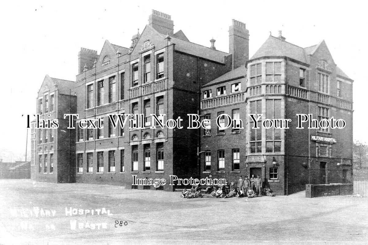 LA 6066 - Weaste Military Hospital, Salford, Manchester c1918 WW1