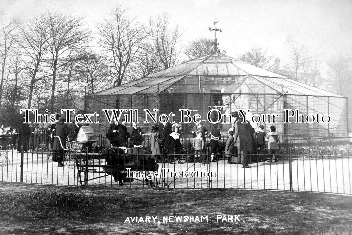 LA 6069 - Aviary, Newsham Park, Liverpool, Lancashire