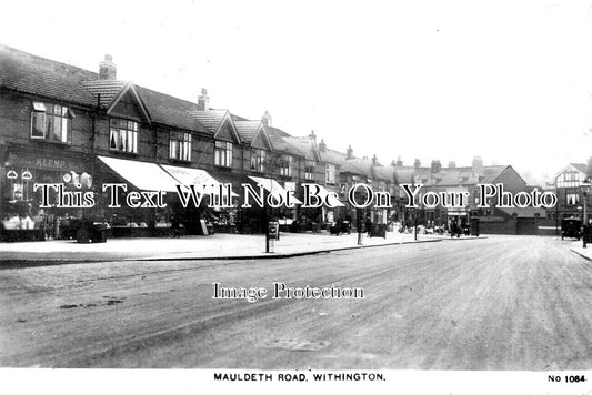 LA 6109 - Mauldeth Road, Withington, Lancashire