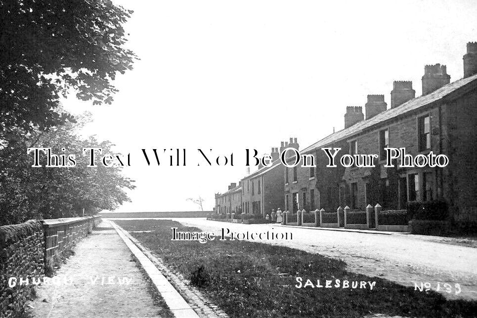 LA 6117 - Church View, Salesbury, Lancashire c1922