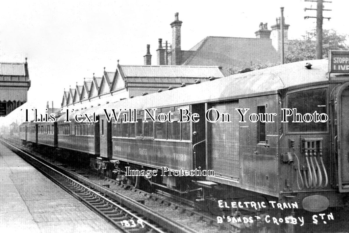 LA 6140 - Electric Train, Blundellsands & Crosby Railway Station