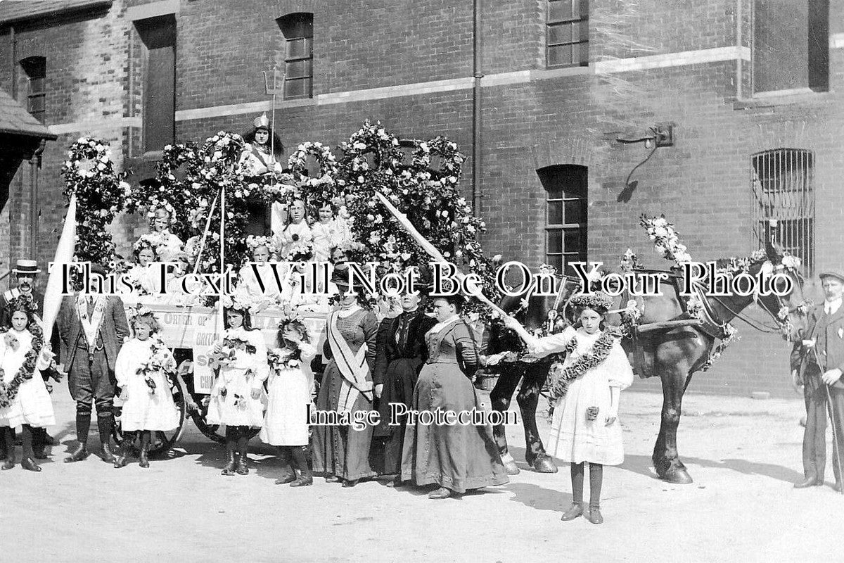 LA 6151 - Barrow Hospital Parade, Lancashire 1908