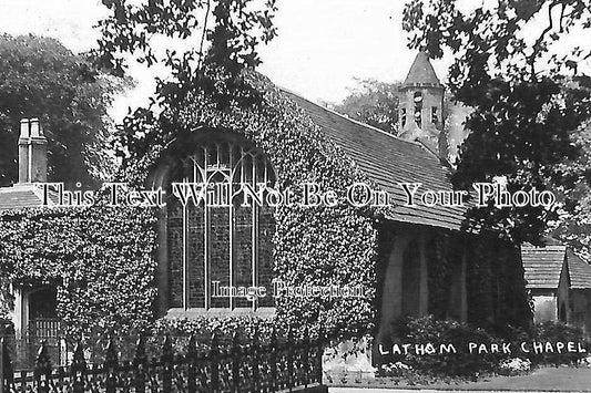 LA 6160 - Lathom Park Chapel, Lancashire