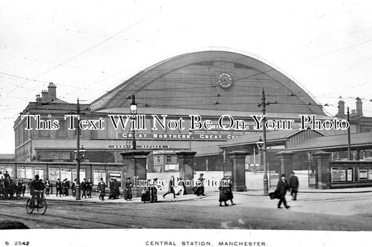 LA 6186 - Central Railway Station, Manchester, Lancashire