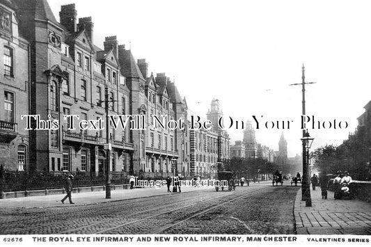 LA 6220 - The Royal Eye Infirmary, Manchester, Lancashire