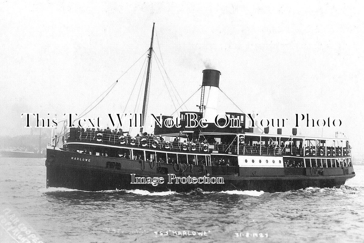 LA 6253 - Liverpool Ferry Marlowe, Lancashire 1927