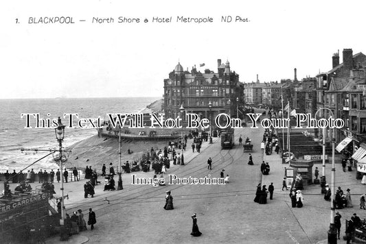 LA 6271 - North Shore & Hotel Metropole, Blackpool, Lancashire