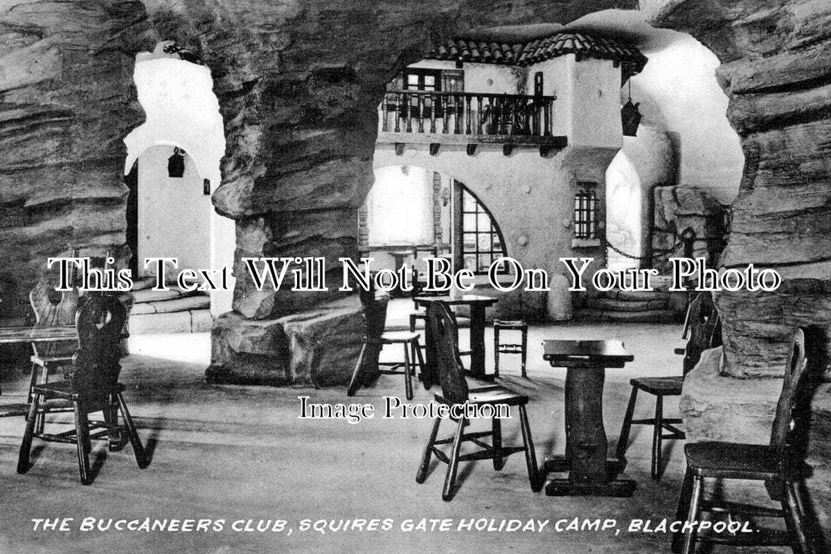 LA 6283 - The Buccaneers Club, Squires Gate Holiday Camp, Blackpool