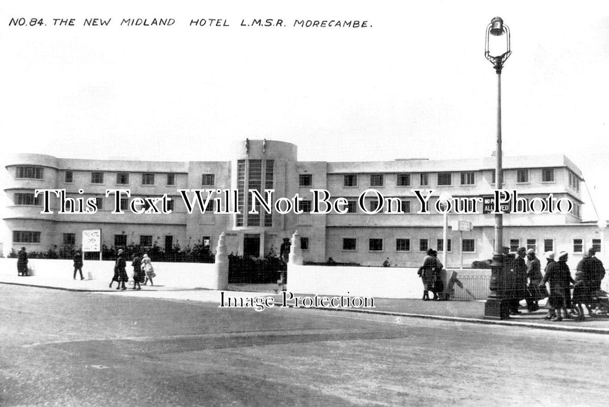 LA 6295 - The New Midland Hotel, LMSR, Morecambe, Lancashire