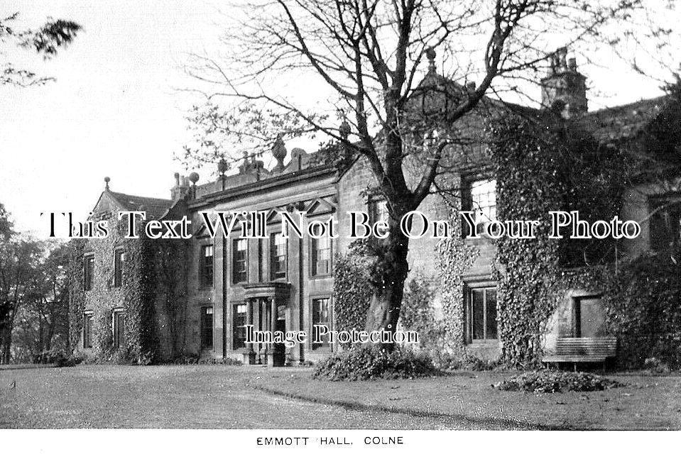 LA 6297 - Emmott Hall, Colne, Laneshawbridge, Lancashire c1914