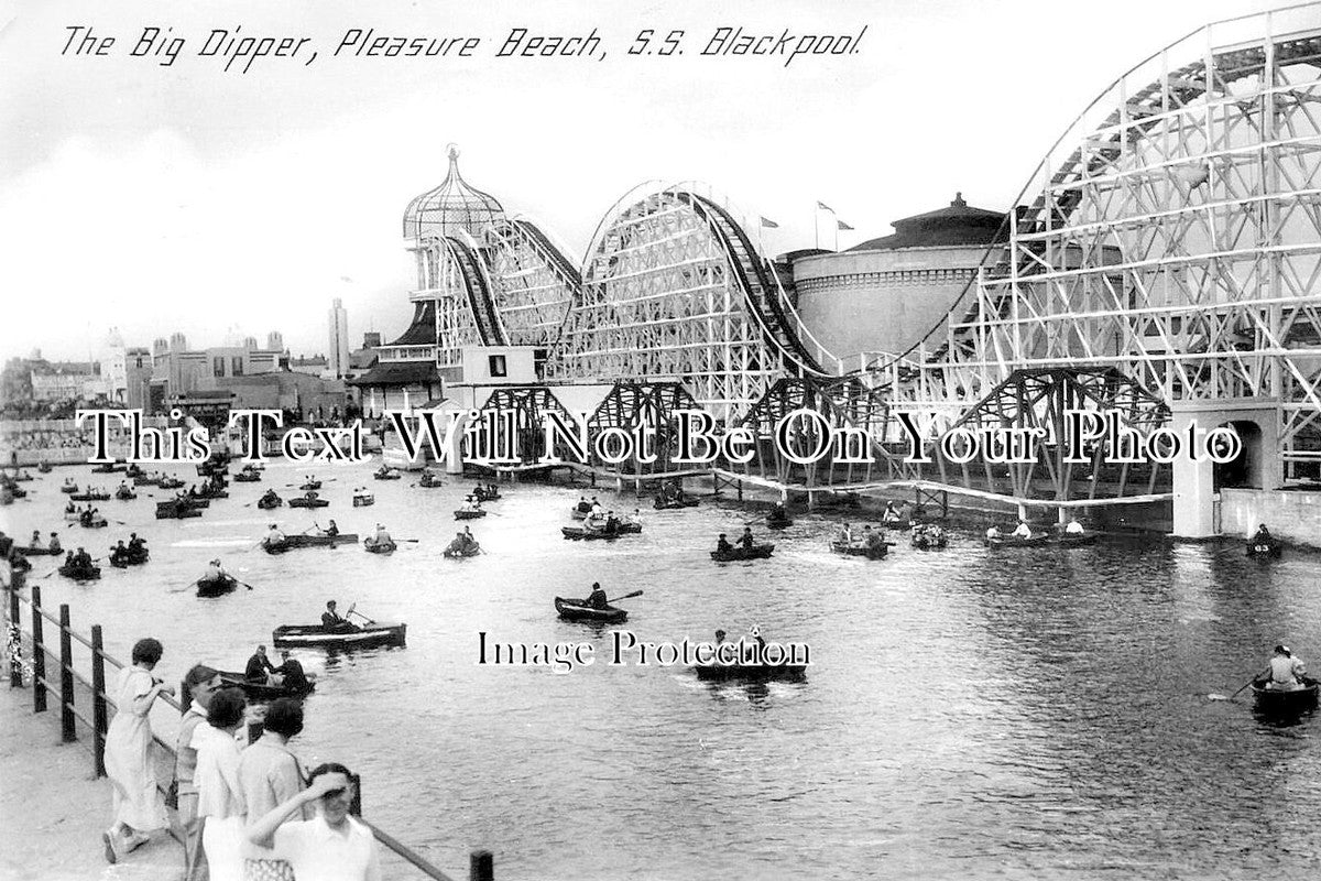 LA 6309 - The Big Dipper, Pleasure Beach, Blackpool, Lancashire