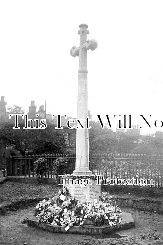 LA 6312 - Littleborough War Memorial, Holy Trinity Church, Lancashire