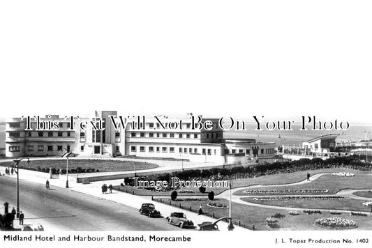 LA 6316 - Midland Hotel & Harbour Bandstand, Morecambe