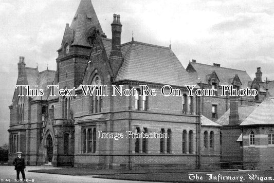 LA 6348 - The Infirmary, Wigan, Lancashire c1912