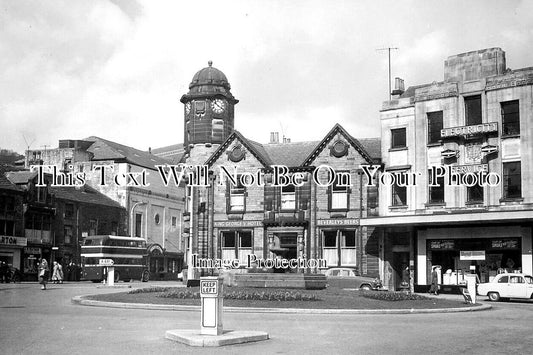 LA 6357 - St James Square, Bacup, Lancashire c1962