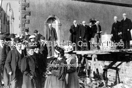 LA 636 - Building Of Sunday School, Clitheroe, Lancashire c1908