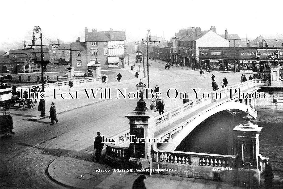 LA 6374 - New Bridge, Warrington, Lancashire c1941