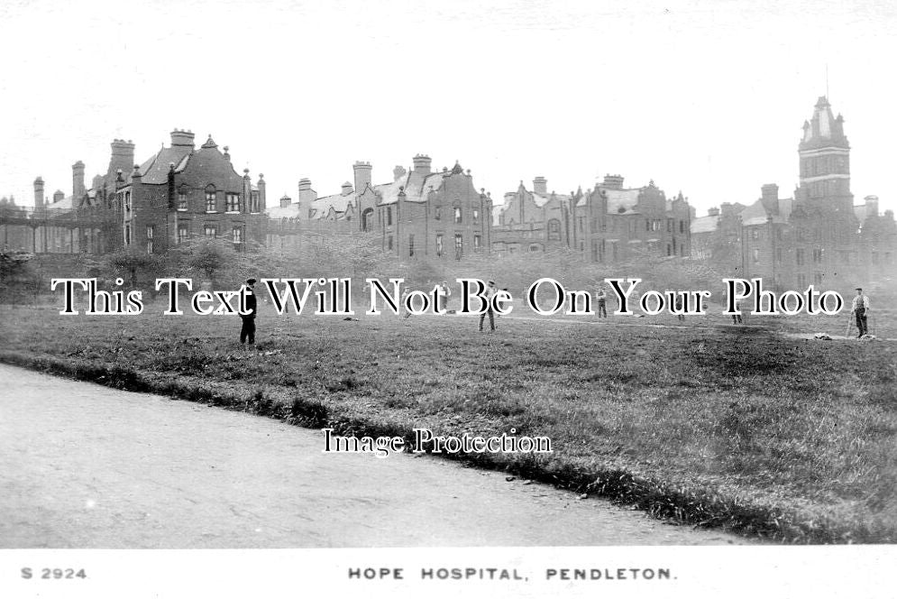 LA 6389 - Hope Hospital, Pendleton, Salford, Lancashire c1900