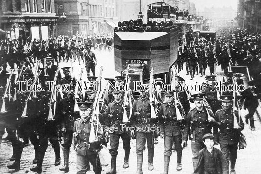 LA 6395 - Liverpool Strike Armoured Wagon, Lancashire 1911