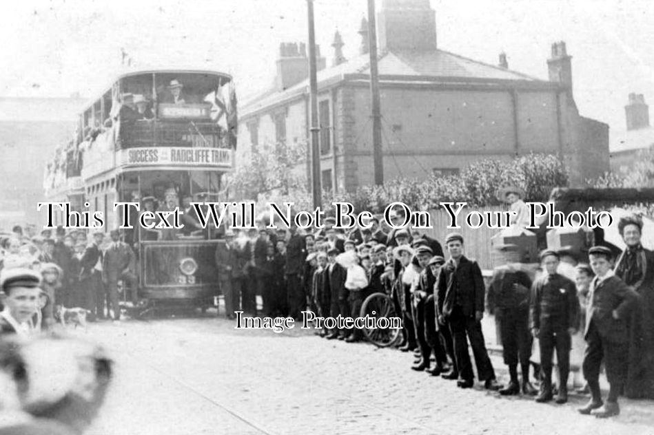 LA 641 - Radcliffe Tram Opening, Lancashire