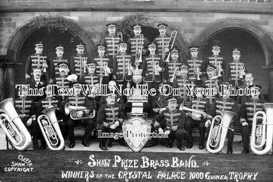 LA 6416 - Shaw Prize Brass Band, Crystal Palace Trophy, Lancashire