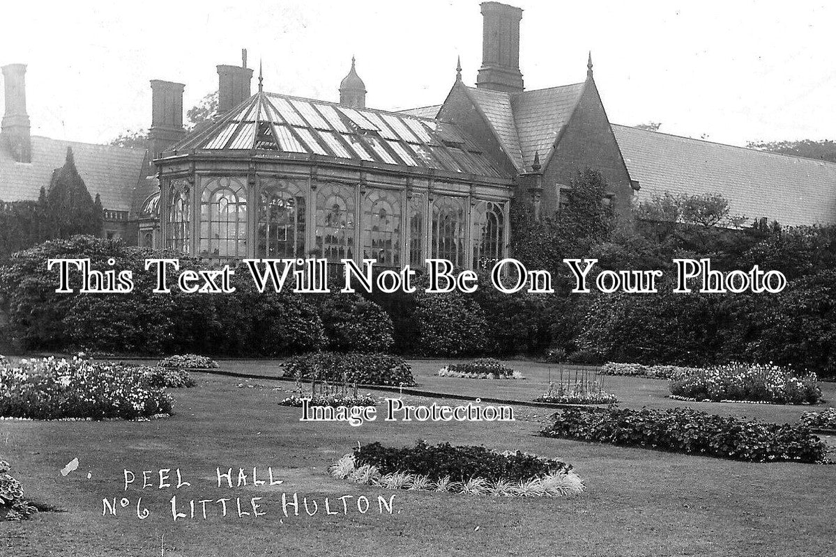 LA 6425 - Peel Hall, Little Hulton, Worsley, Lancashire c1913