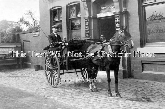 LA 6427 - The Farmers Arms Pub, Burnage, Lancashire c1908