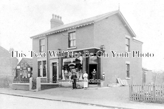 LA 6431 - School Lane Post Office, Bamber Bridge, Lancashire c1907