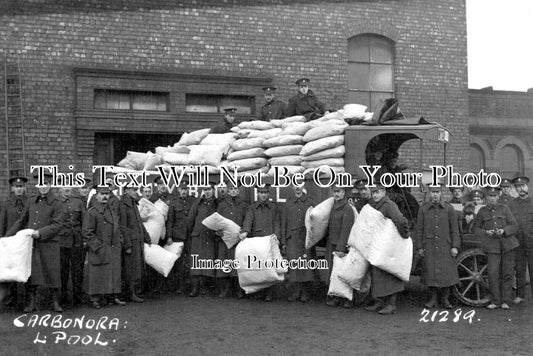 LA 6448 - Carbonora Troops Unloading Bedding, Liverpool Strike