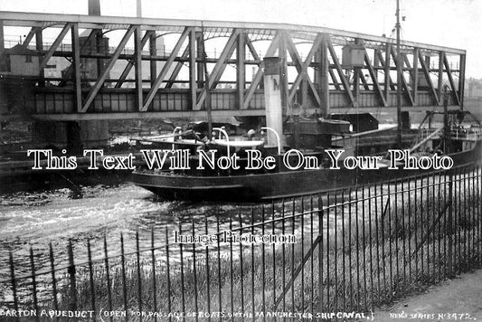 LA 6496 - Barton Aqueduct, Manchester Ship Canal, Lancashire