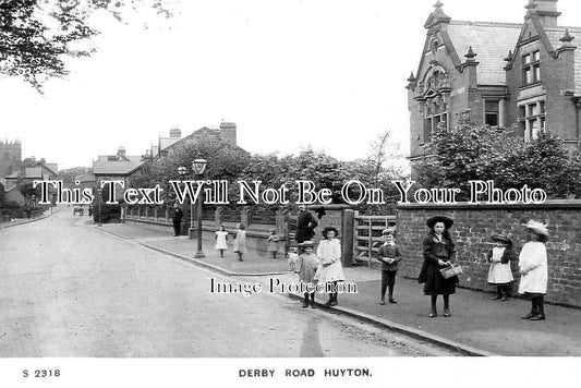 LA 6497 - Derby Road, Huyton, Lancashire c1906