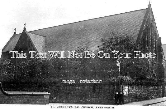 LA 6548 - St Gregorys RC Church, Farnworth, Lancashire c1915