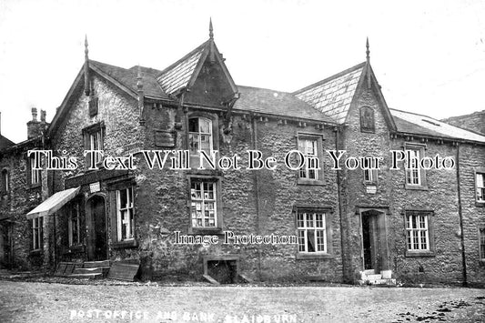 LA 6550 - Slaidburn Post Office & Bank, Lancashire c1919